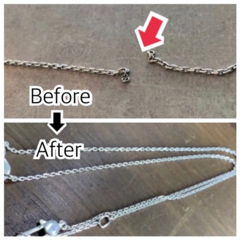 シルバーアクセサリー Dr Monroe ドクターモンロー 公式サイト グッチ修理 ネックレスのチェーン修理とグッチのピアスのハリ折れ修理