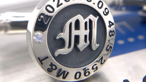 オーダーメイドカフス、シルバー925製