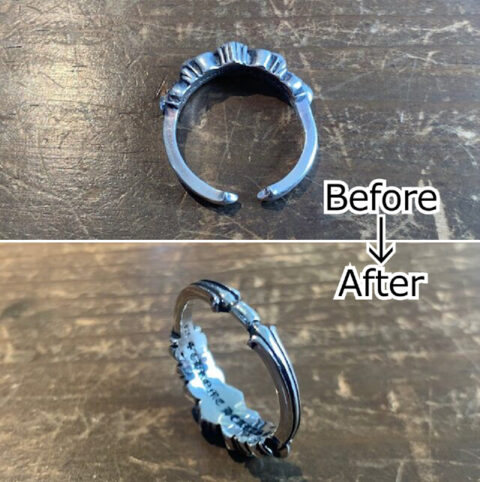 クロムハーツの指輪の修理