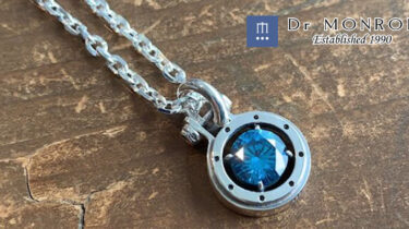 シルバー 青 リング ネックレス mens-necklace-fc257-0427-2-32-