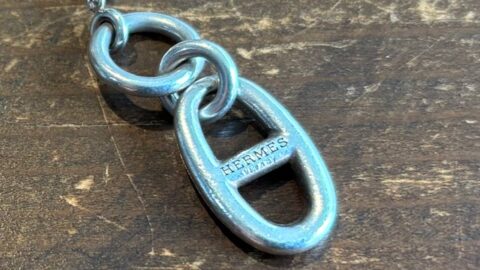 エルメスのシルバーチェーンの修理