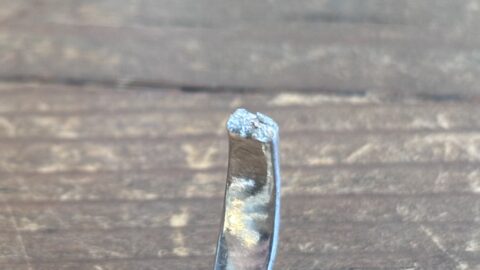 ビルウォールレザーの指輪の修理