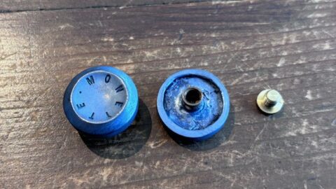 シルバーコンチョの修理