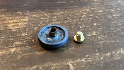 シルバーコンチョの修理