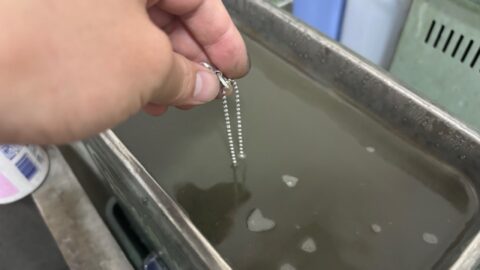 クロムハーツのいぶし修理