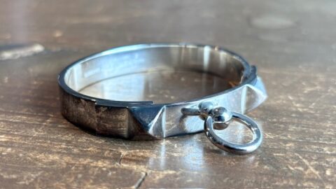 エルメスのバングルの磨き直し