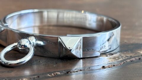 エルメスのバングルの磨き直し