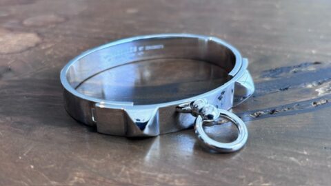 エルメスのバングルの磨き直し