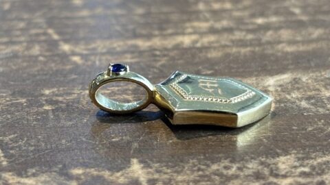 ネックレスのバチカンの加工