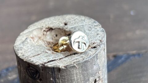 ゴローズのK18ピアス修理