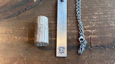 オーダーメイドの8ｃｍのプレートネックレス