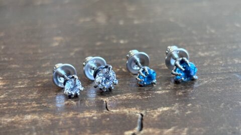 セカンドピアスに合うピアス、pe29