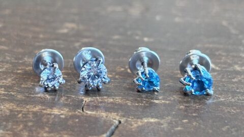 セカンドピアスに合うピアス、pe29