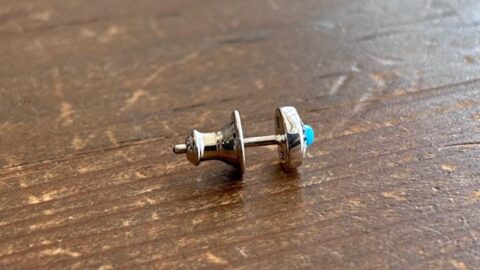 セカンドピアスに合う、ターコイズが入ったsnd106