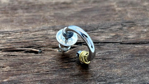 ミニマルピアス、pe40