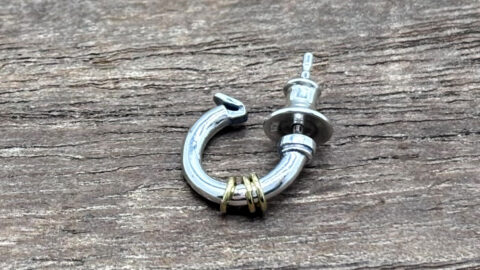 ミニマルピアス、pe40