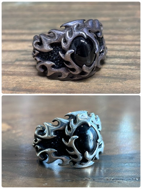 指輪の磨き修理