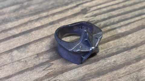 クロムハーツの指輪の歪み修理